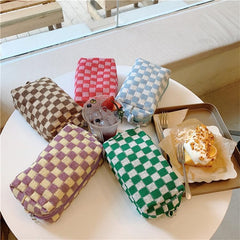 PAZIMIIK trousse maquillage fermeture-eclair chic pour sac a main