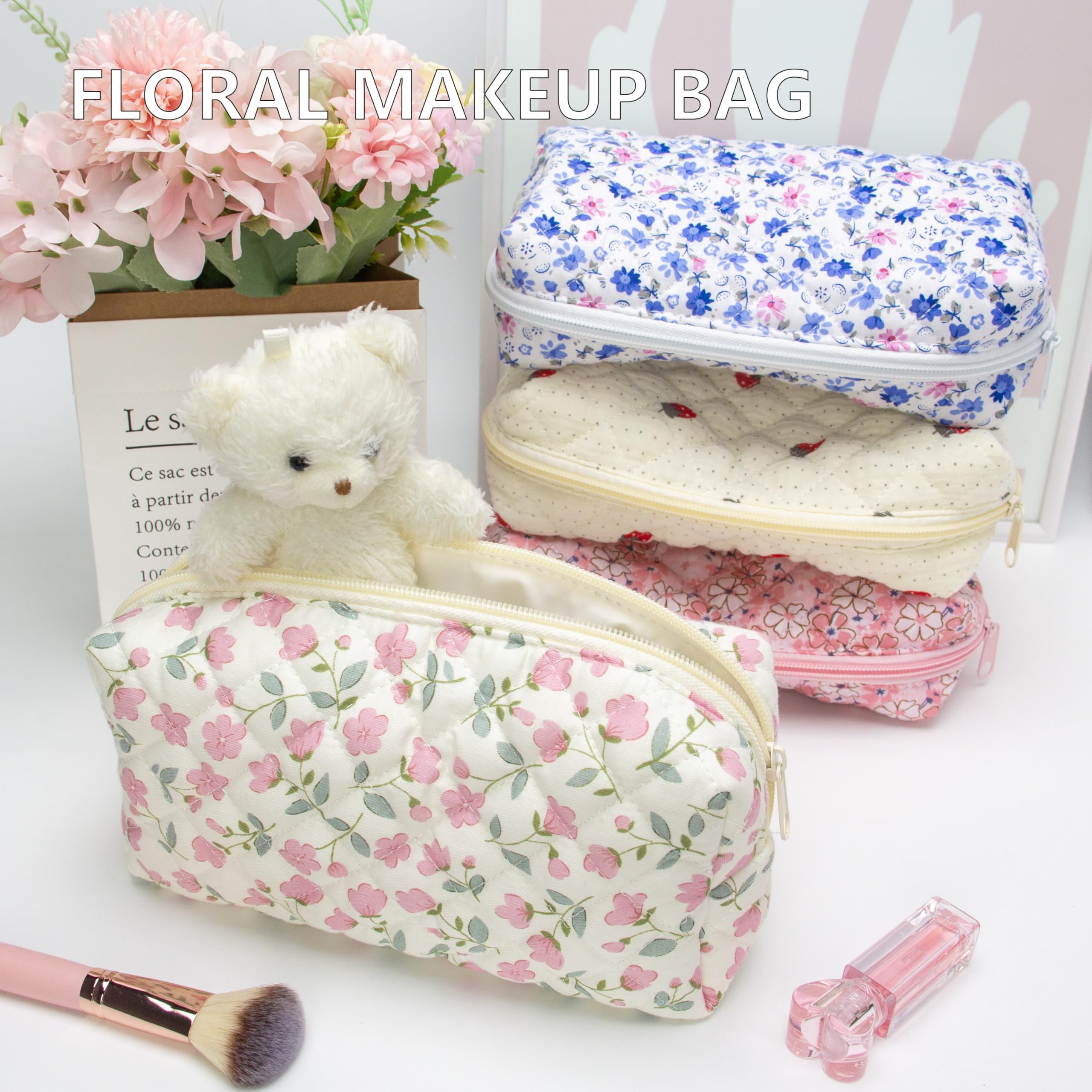 PAZIMIIK pochette beauté polyvalente, idéale pour accessoires et petits objets.