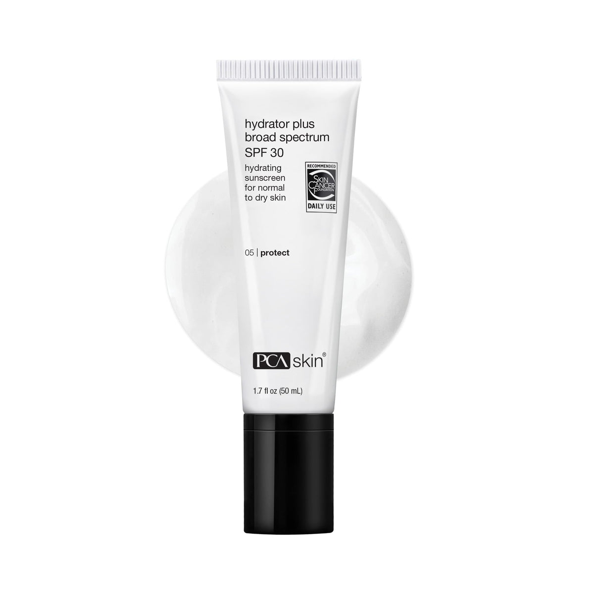 PCA SKIN Hydrator Plus SPF30 – Bouteille pour visage et corps avec protection hydratante sans huile.