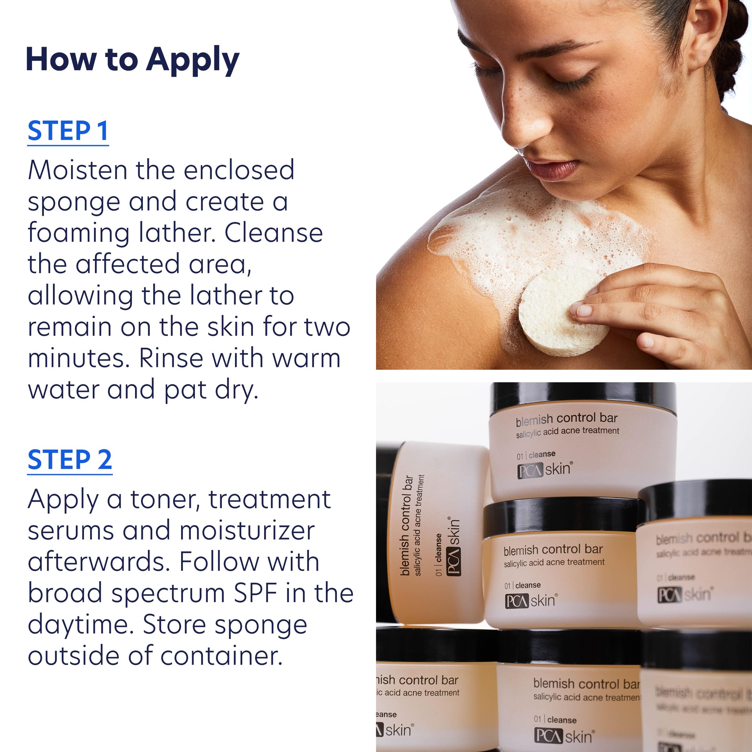 PCA SKIN mousse-nettoyante-cremeuse: texture agréable nettoyant en douceur.