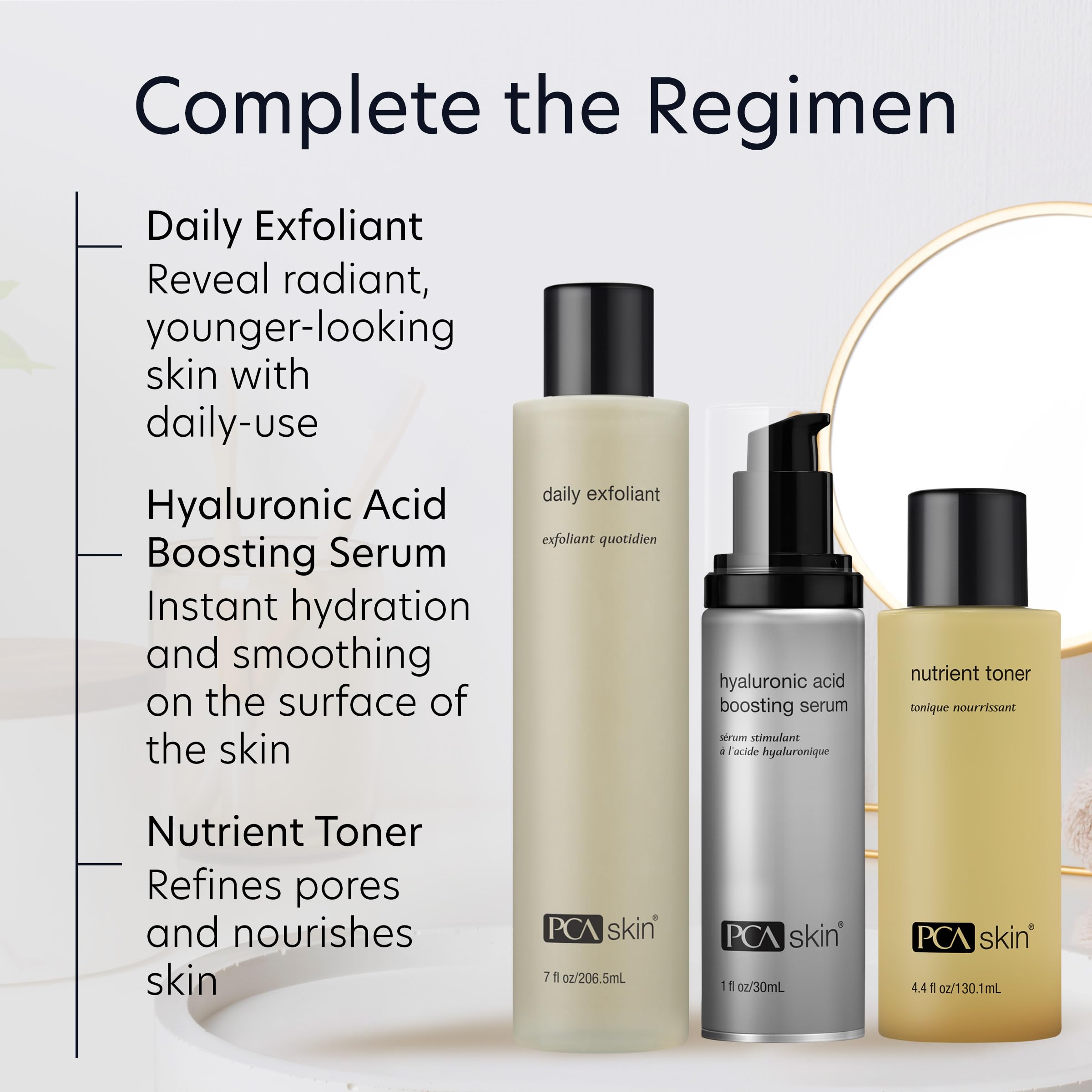 PCA SKIN Exfoliant Quotidien Nettoyant Visage: convient à tous les types de peau.