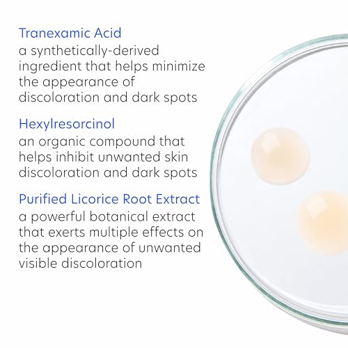 PCA SKIN Pigment Gel Pro – avant-après illustrant l atténuation possible des taches.