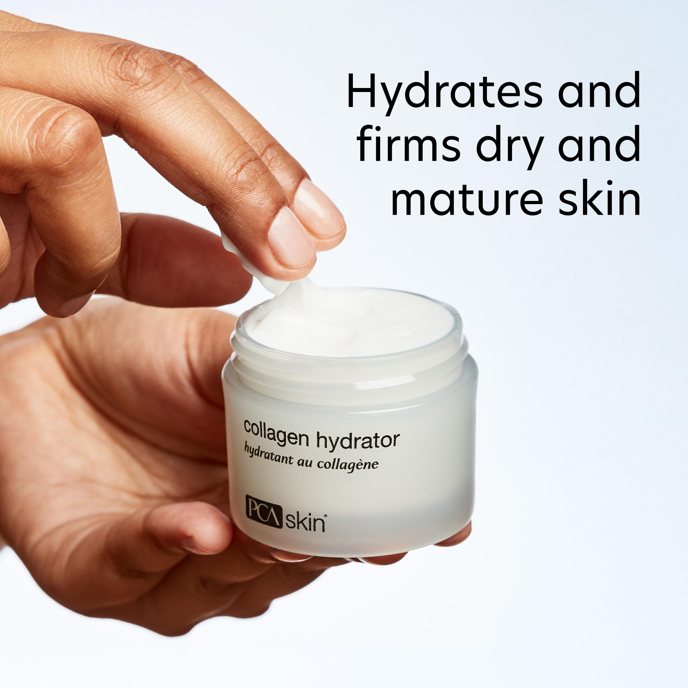 PCA SKIN Pot crème collagène – texture luxueuse et hydratante pour tout le visage.