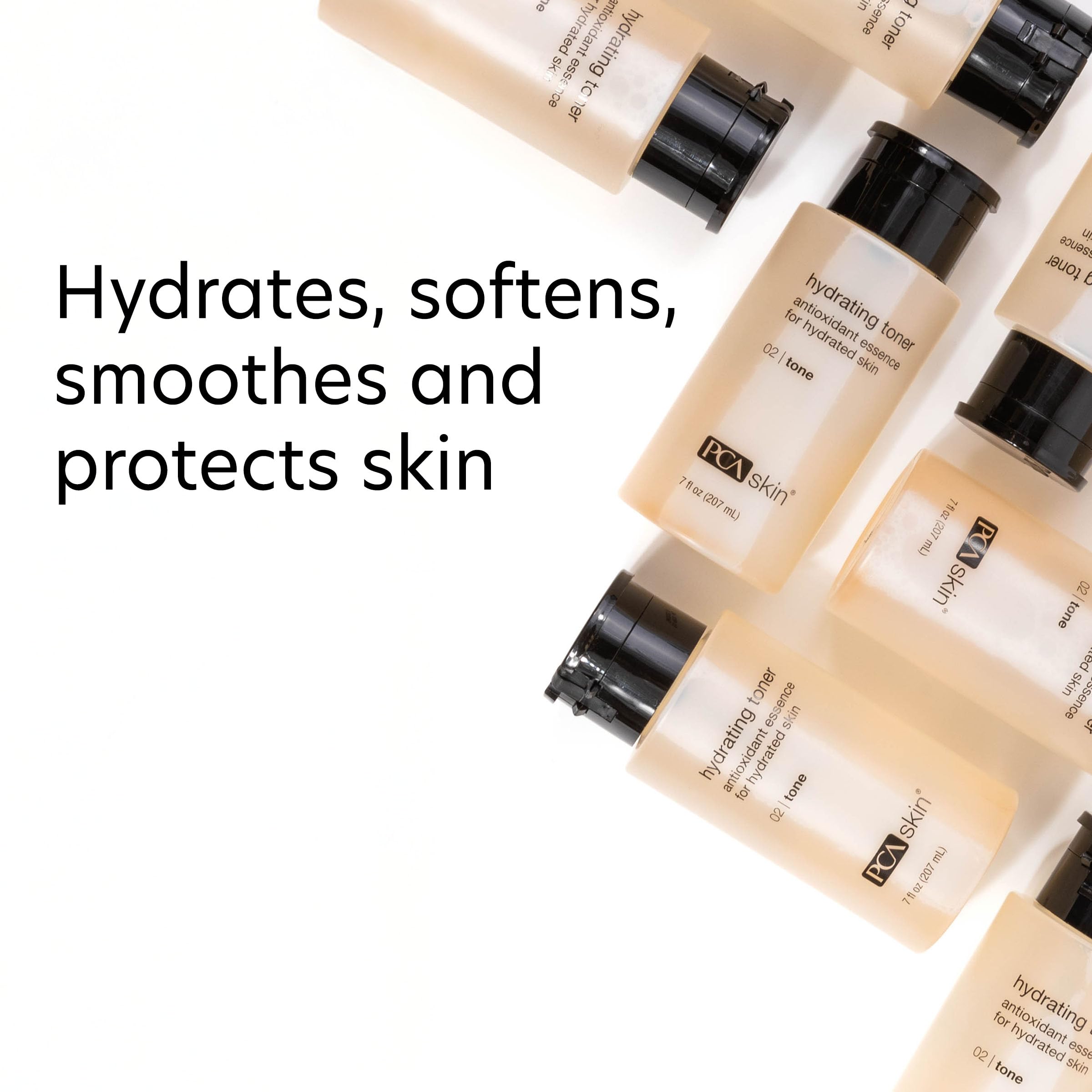 PCA SKIN Toner: extrait jania rubens pour nourrir et apaiser la peau.