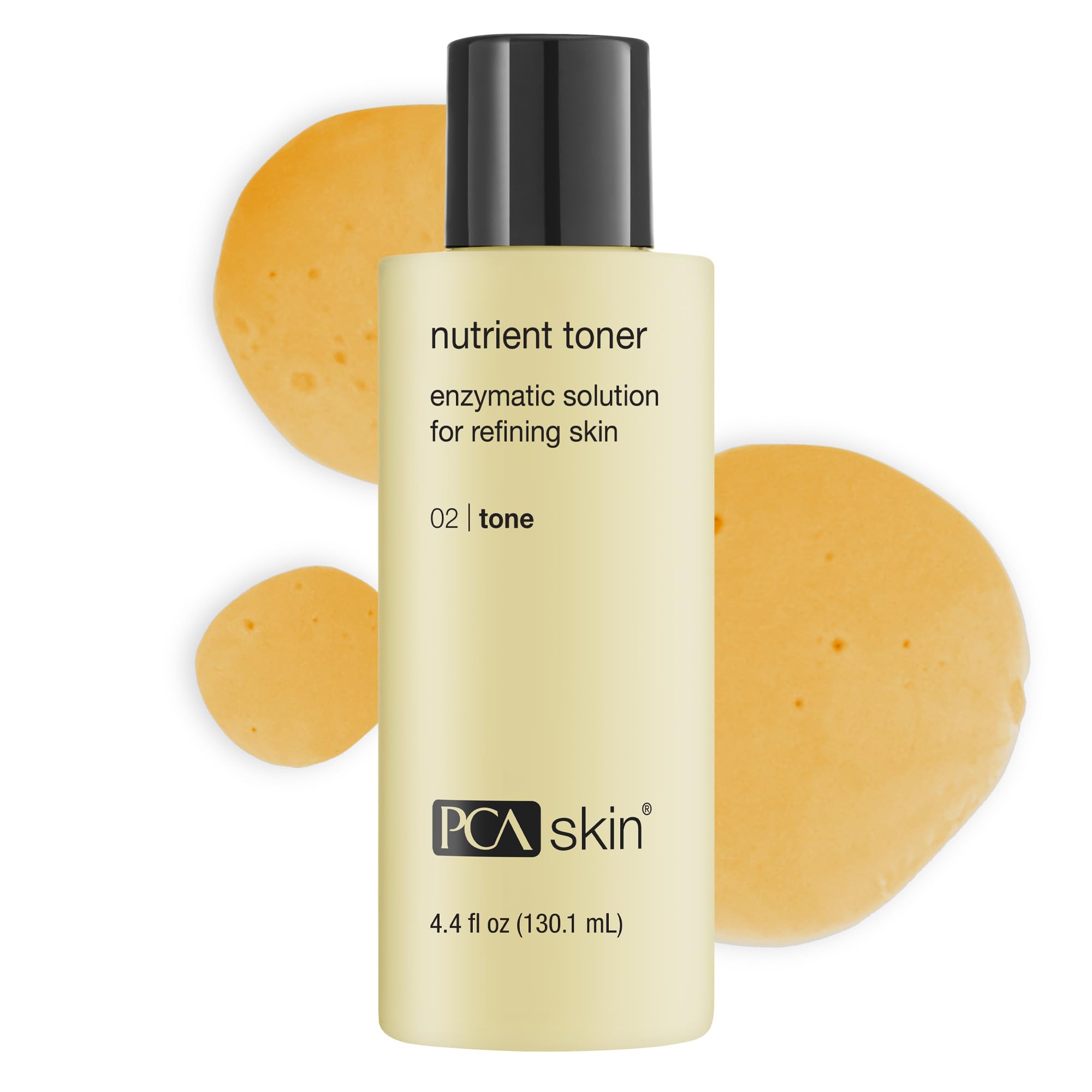 PCA SKIN tonique-visage – bouteille lumineuse illustrant l’étape soin pour un teint éclatant.