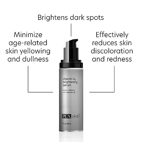 PCA SKIN Sérum Éclaircissant à la Vitamine B3, pompe pratique facilitant l’application.