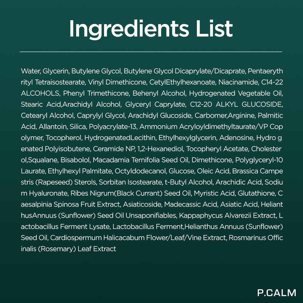 Conseils d'utilisation P.CALM Cato Cream pour résultats optimaux.