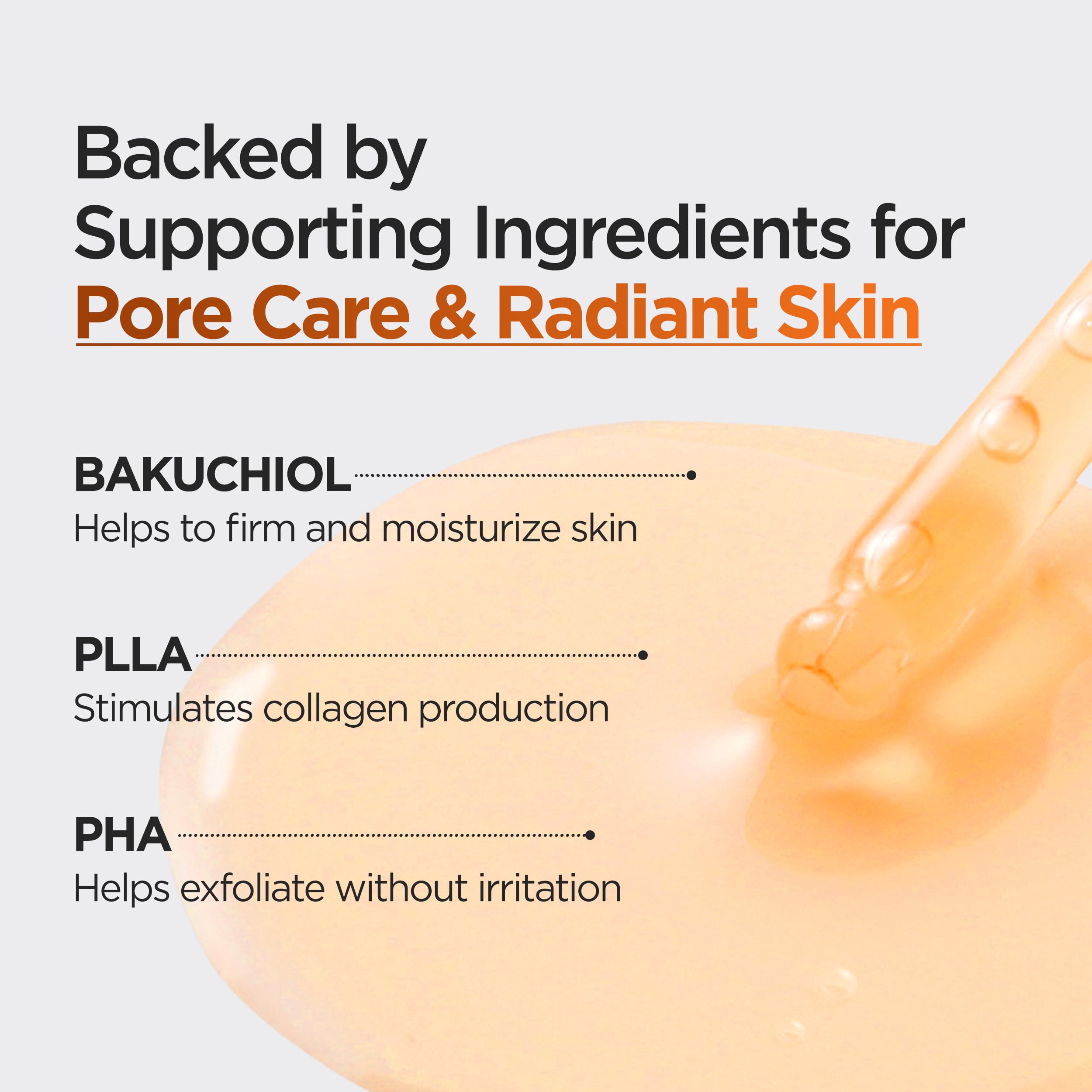 P.CALM Retinolagen: collagène végétal favorise l’élasticité et l’hydratation.
