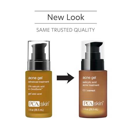 PCA SKIN Acne Spot Treatment: etiquette visible, routine soignée du produit.
