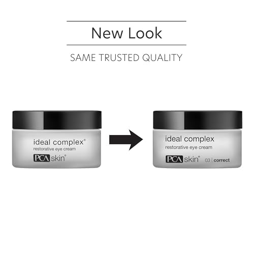 Application de la crème PCA SKIN Ideal Complex Restorative autour des yeux