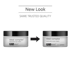 Application de la crème PCA SKIN Ideal Complex Restorative autour des yeux