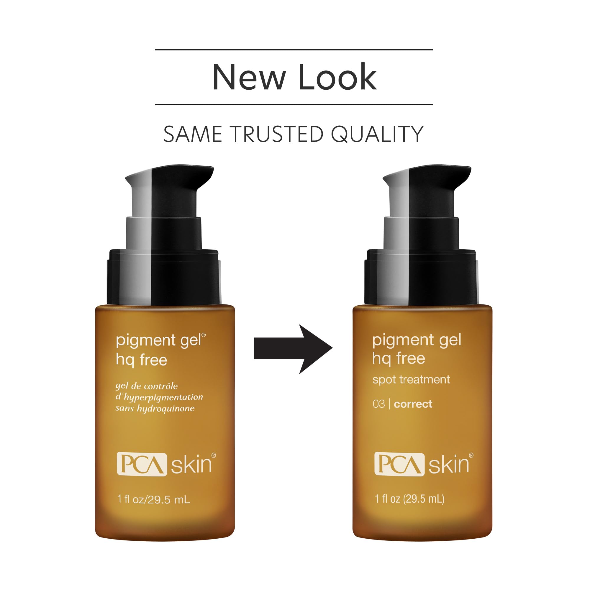 PCA SKIN Pigment Gel: doseur pompe, application contrôlée sur les zones pigmentées.