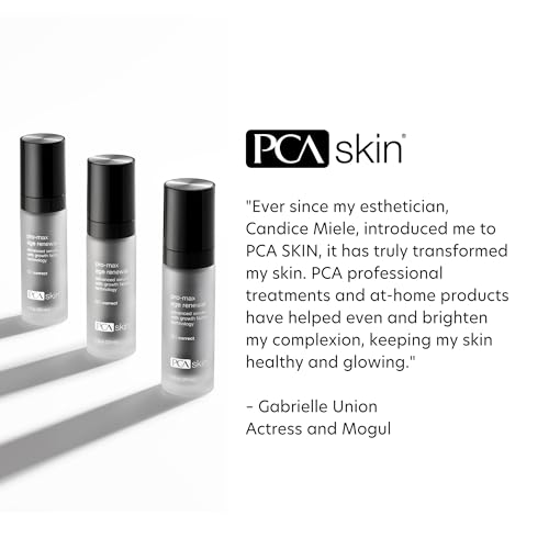 Application du PCA SKIN Pro Max Age Renewal Serum sur visage et cou