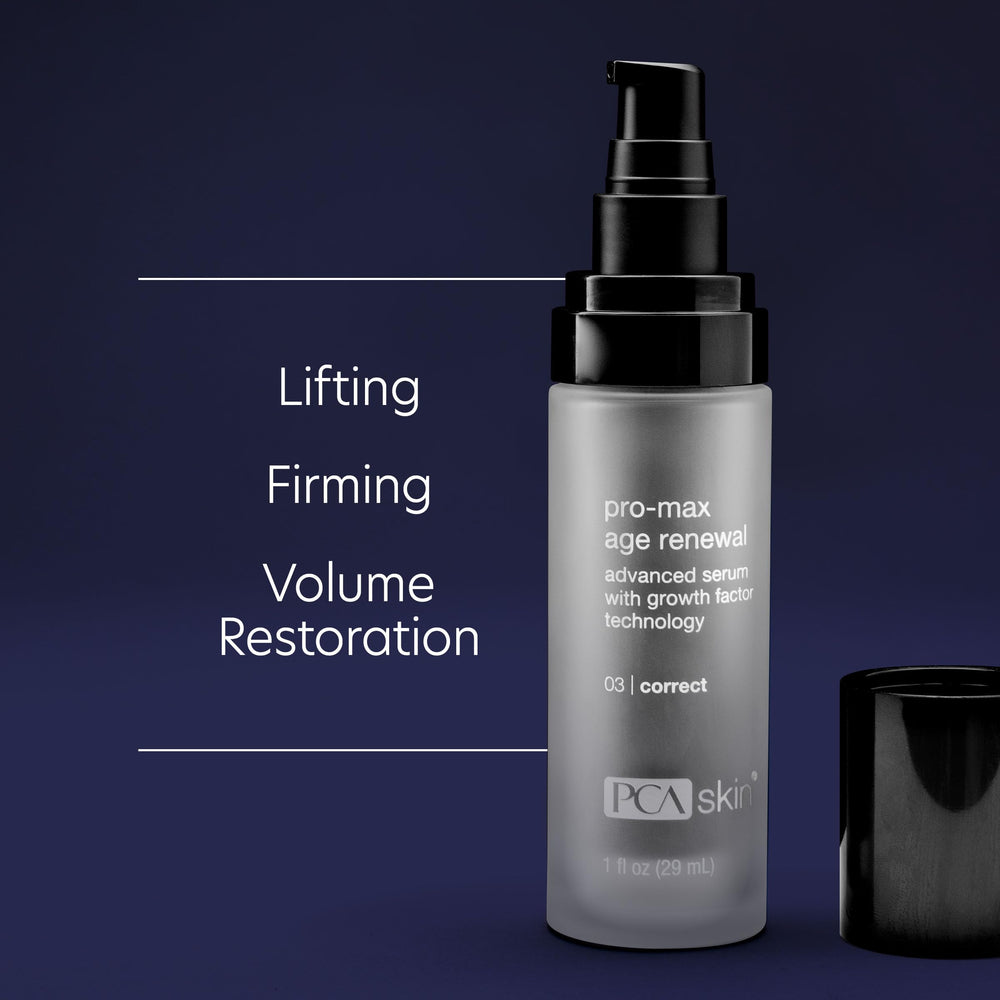 Pénétration profonde du PCA SKIN Pro Max Age Renewal Serum