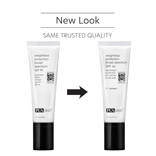 Texture légère PCA SKIN s étale facilement sur le visage.