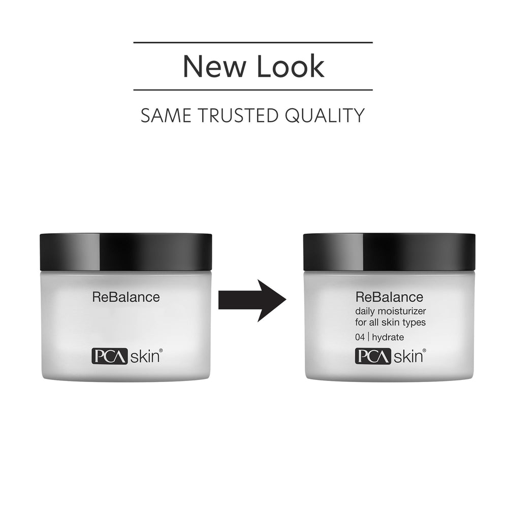 Texture légère de PCA SKIN ReBalance pour un teint apaisé et nourri.