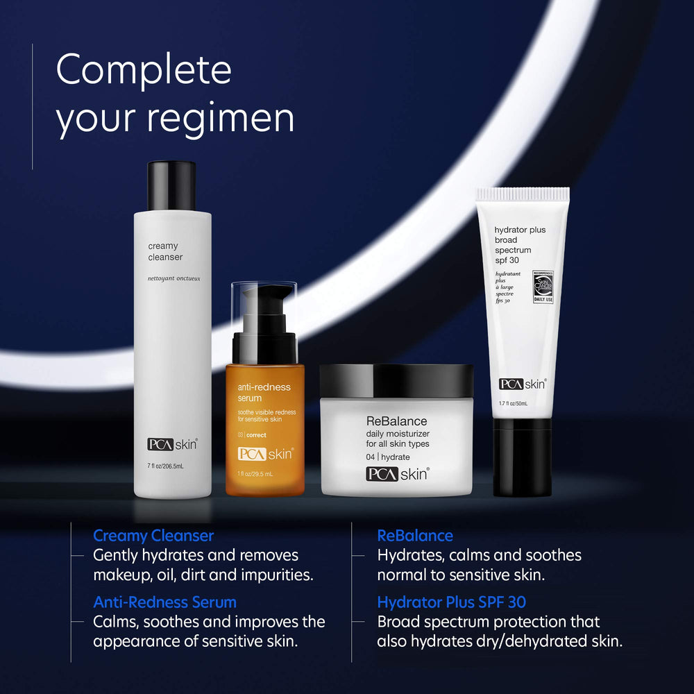 Sérum PCA SKIN Anti-Rougeur – intégré à une routine matin et soir.