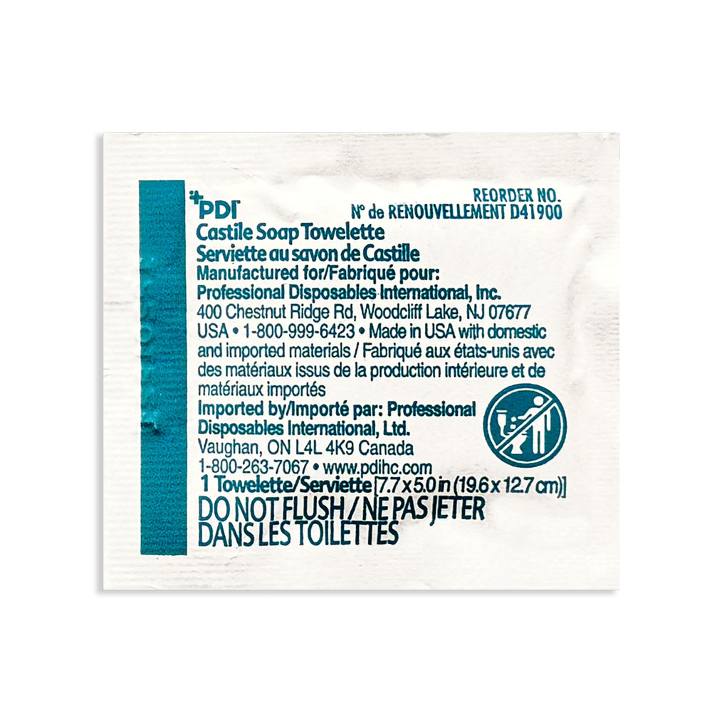 Lingettes PDI ideales en voyage et pour les soins rapides.