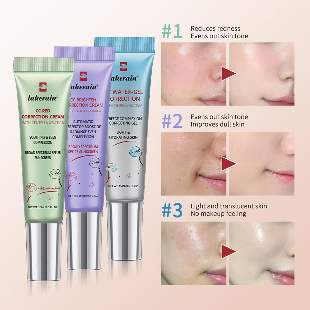 Pdtwq CC Crème Rouge Centella – finition naturelle qui laisse respirer la peau.