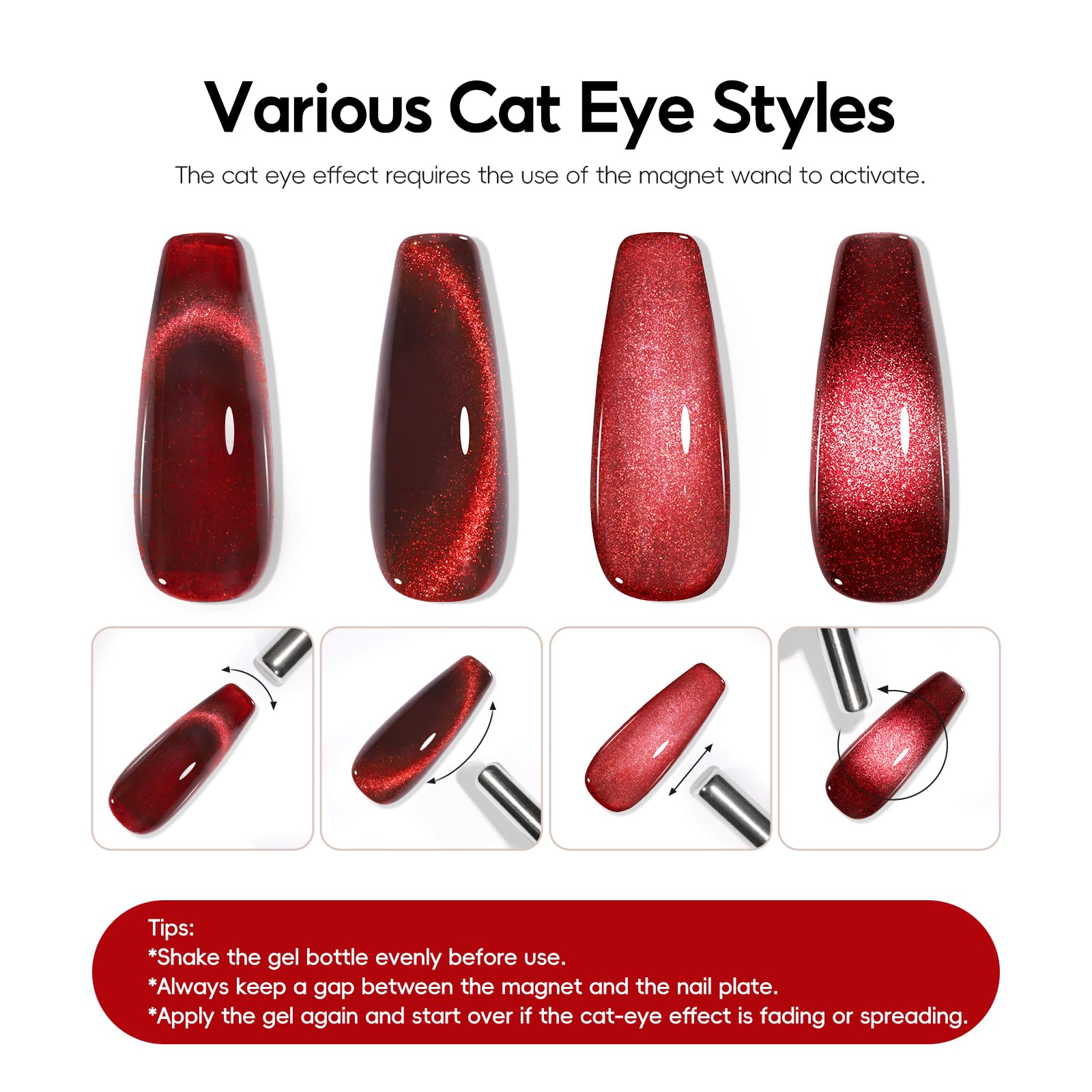 PEACECOLOR Cat Eye Gel vernis-set kaki pour une allure moderne.