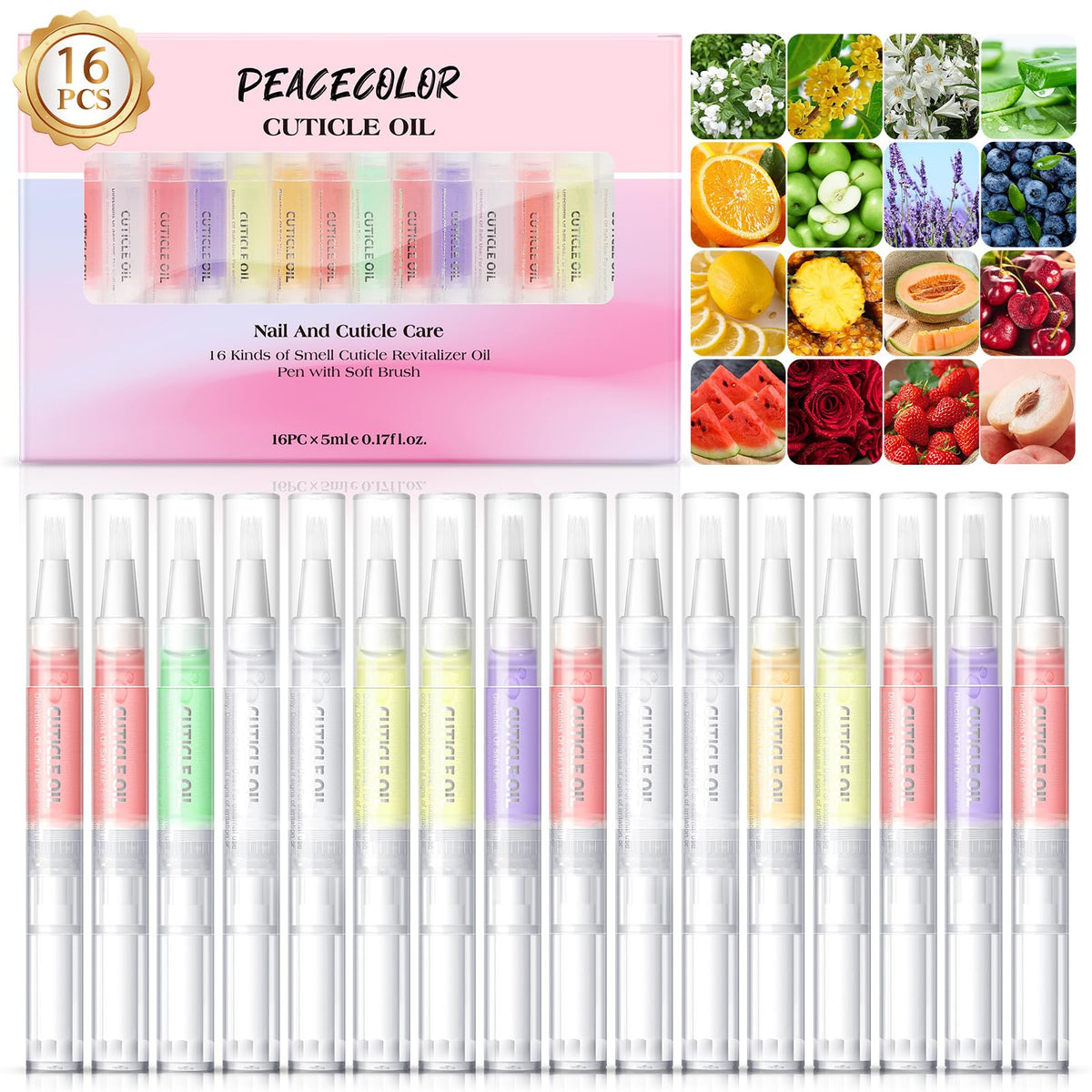 Peacecolor stylo huile cuticule : application précise et hydratante.