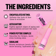 PEACE OUT Retinol Eye Jelly Stick offre hydratation ciblée autour des yeux