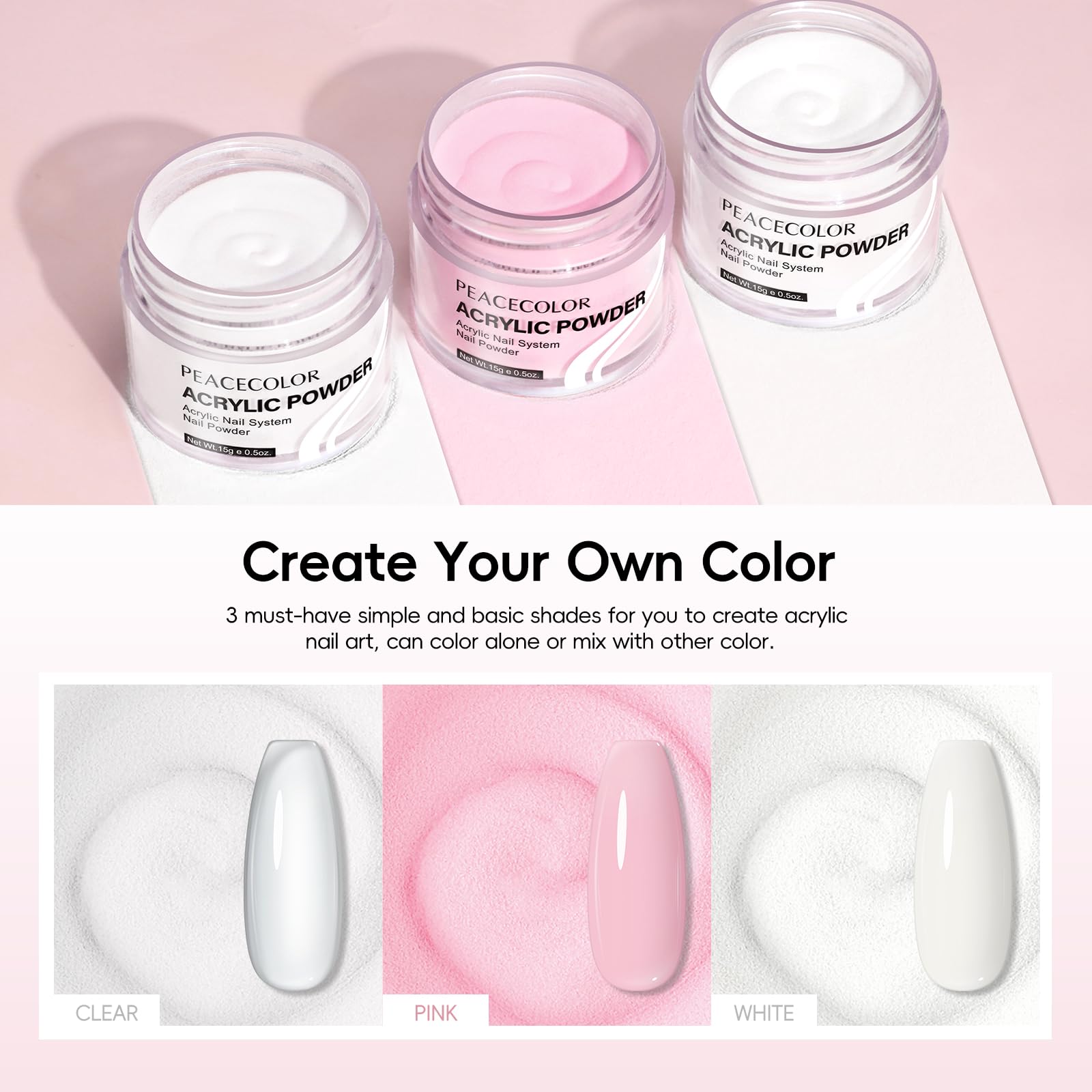 PEACECOLOR fraise-manucure pour taillage précis et polissage efficace.