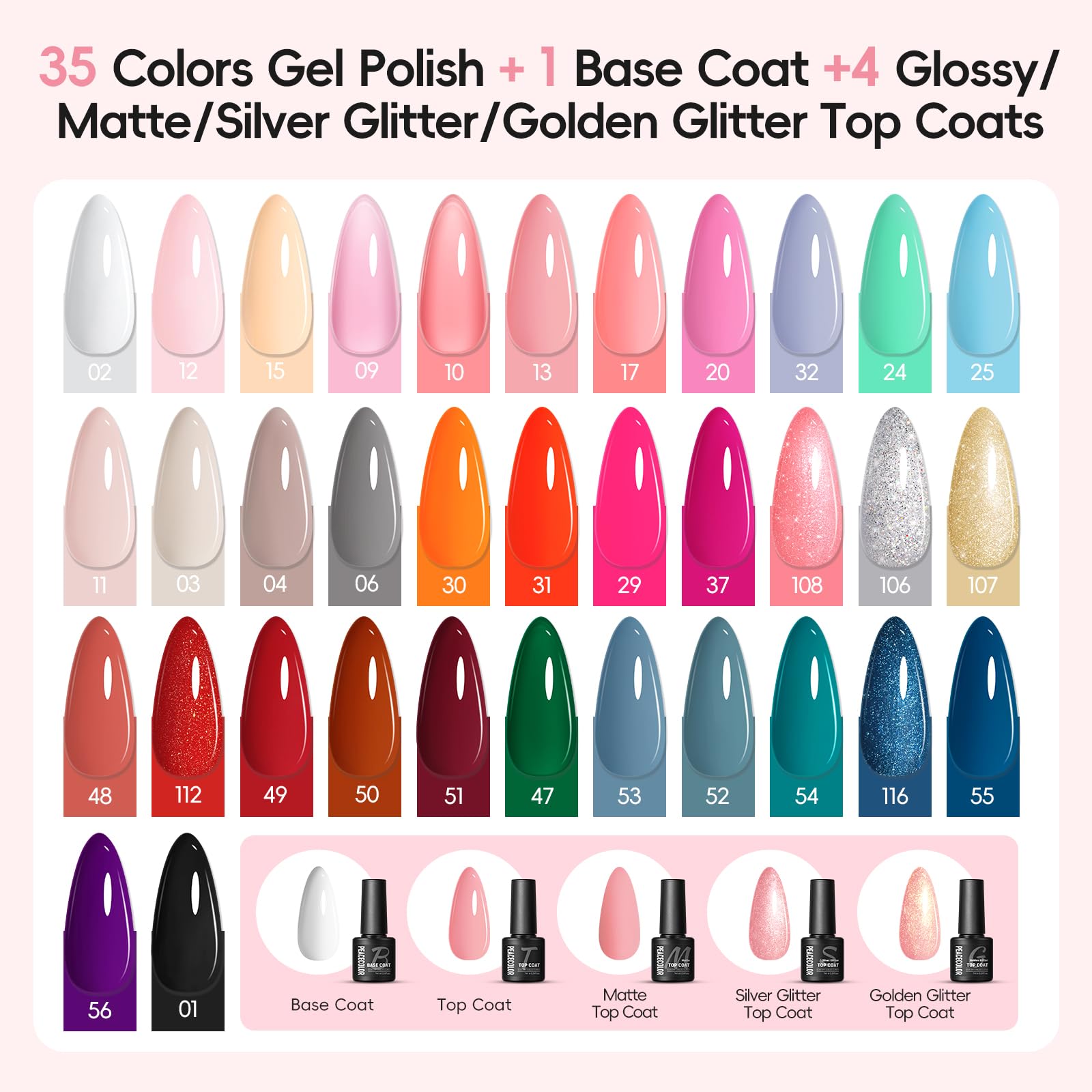 PEACECOLOR perceuse ongles pour préparer les ongles avec précision.