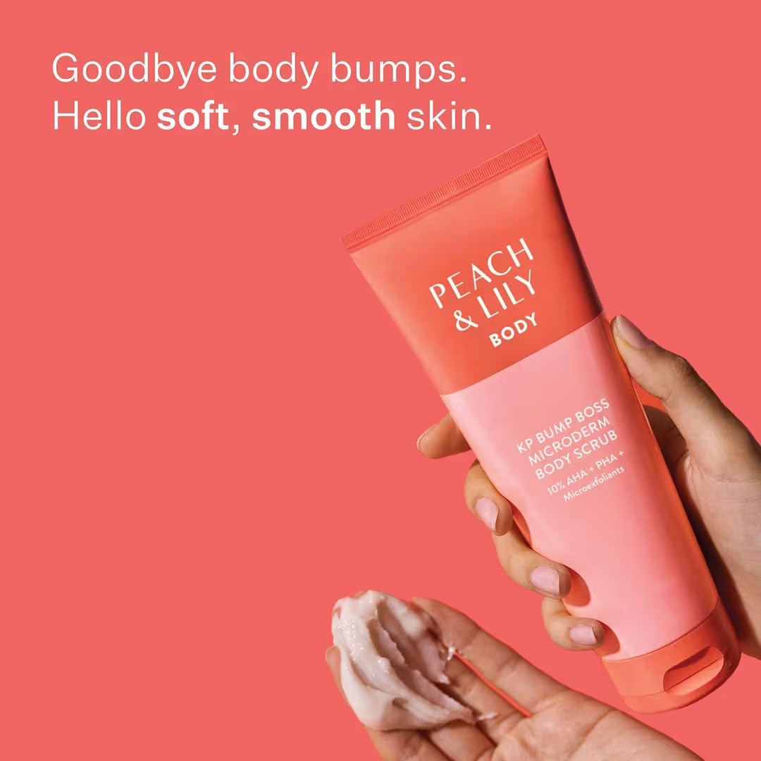 KP Bump Boss de Peach et Lily: gommage améliorant texture et éclat cutané