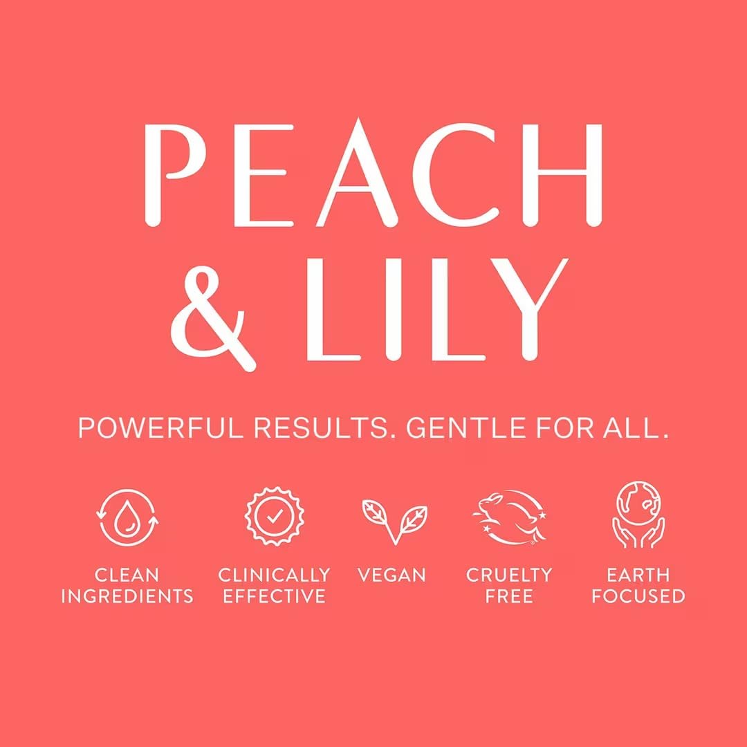 Peach & Lily Power Calm Gel Cleanser – rituel matin/soir simple et efficace.
