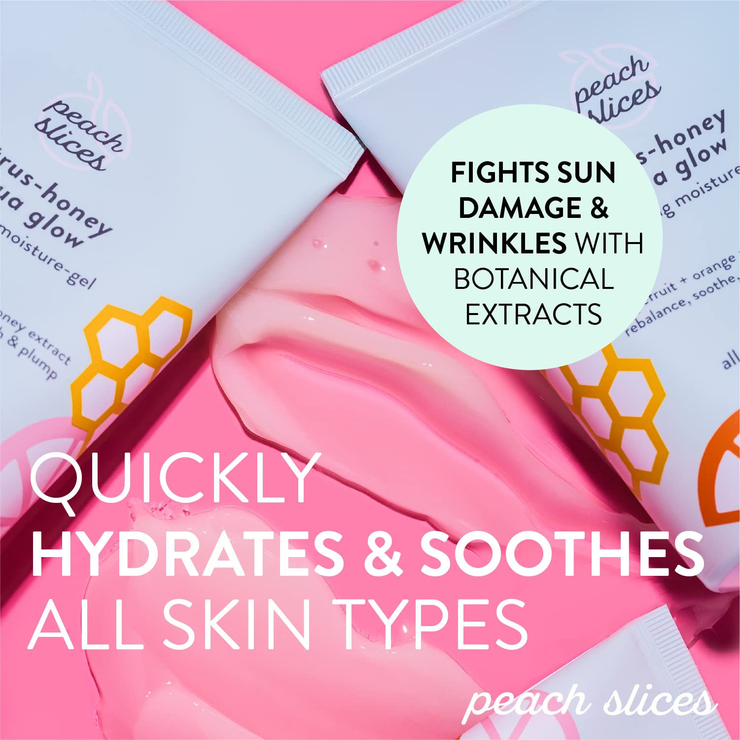 Extrait de miel Peach Slices apporte douceur et hydratation sur la peau