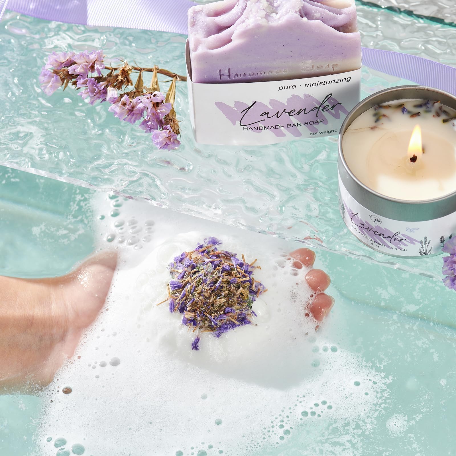 Peacoeye beurre corporel riche pour hydrater après le bain.