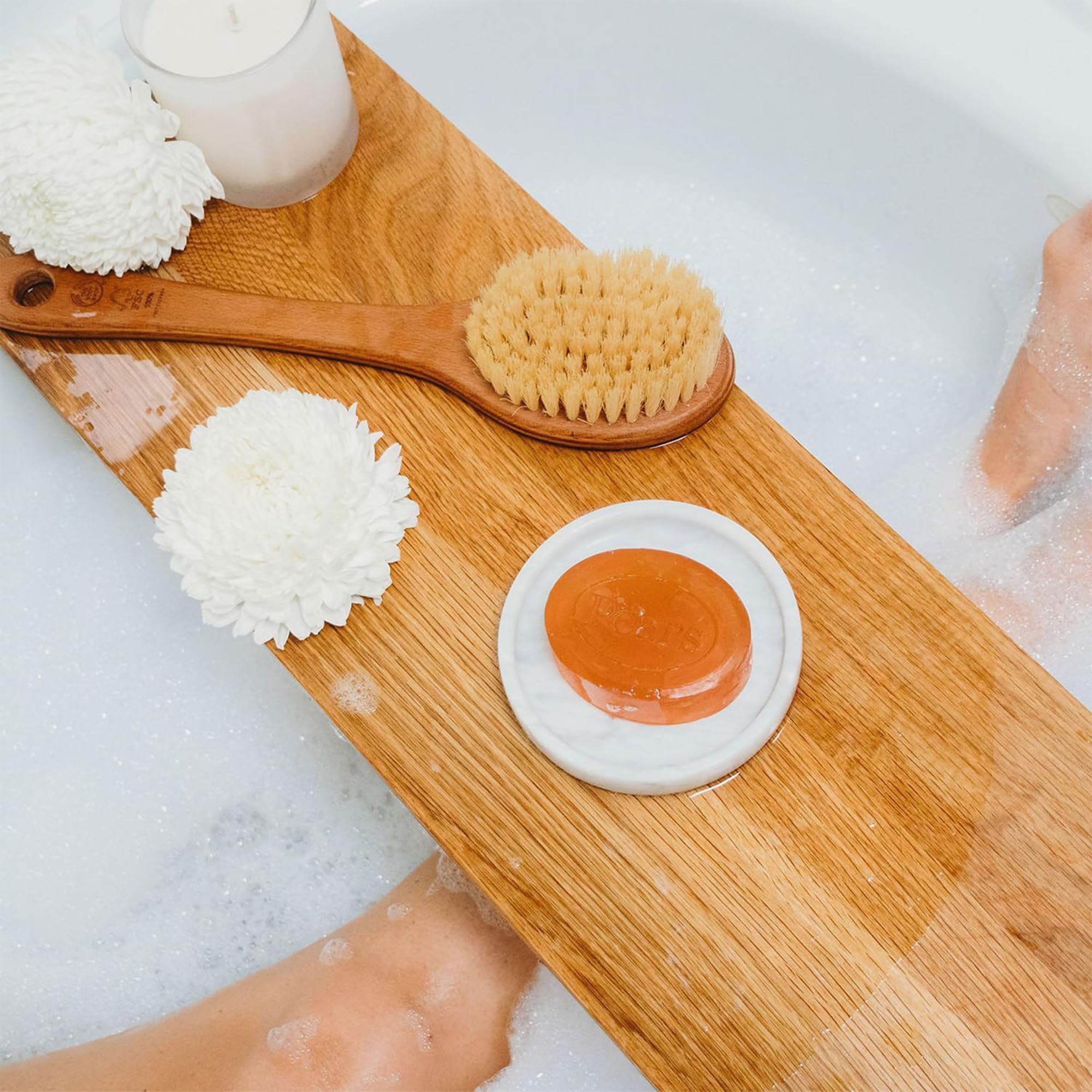 Routine hydratante et parfumée avec Pears pour un moment de soin