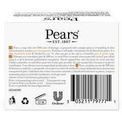 Savon Pears pour les mains en usage quotidien, douceur et propreté.