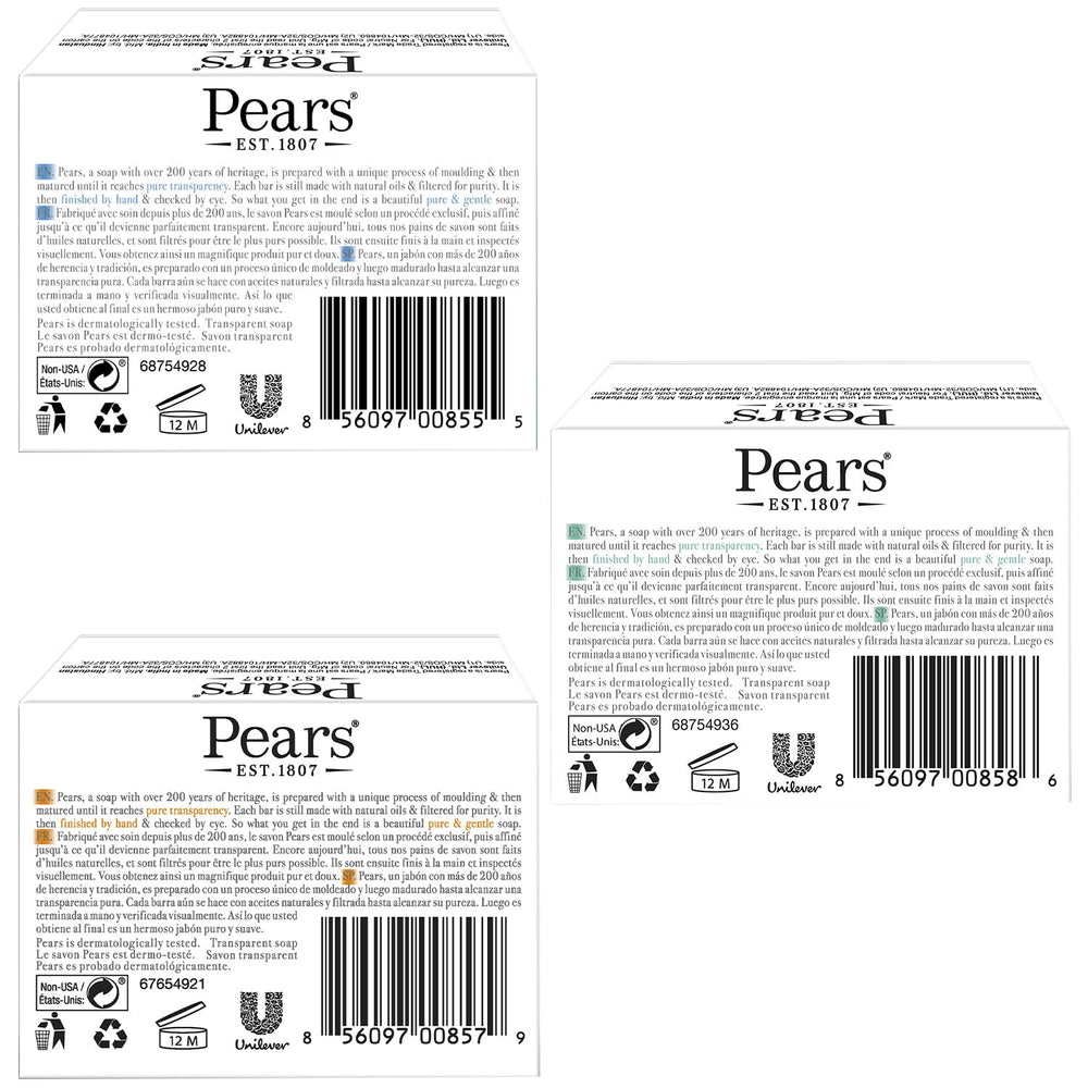Savon Pears vert citron-fleur: fraîcheur légère.