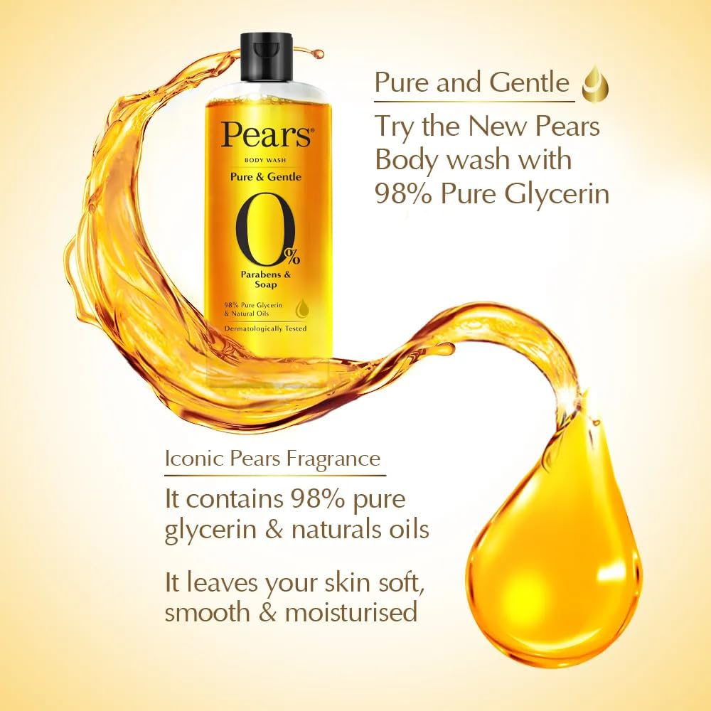 Pears propose une alternative agréable au savon lors de la douche.