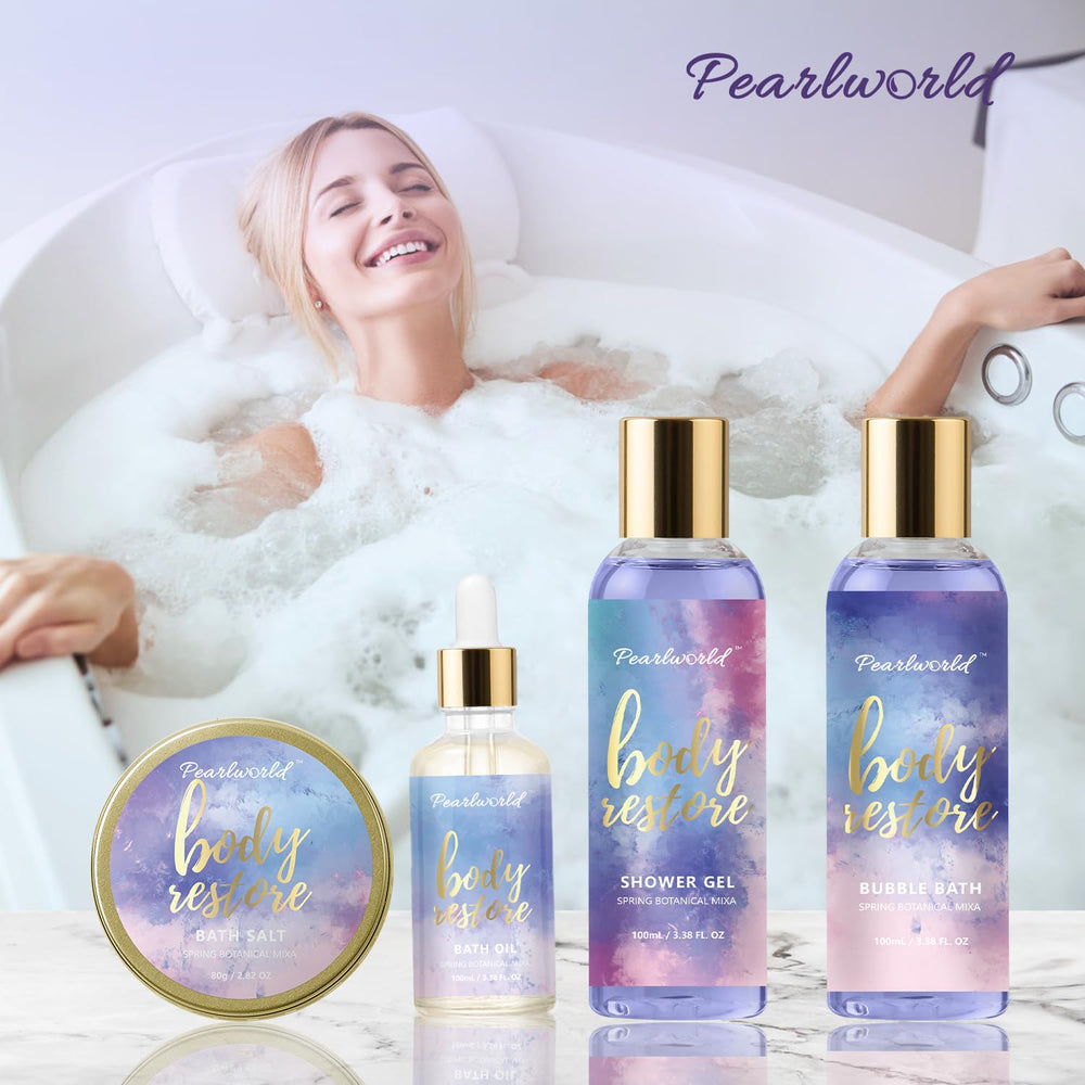 Bougie parfumée PearlWorld ambiance spa durable et agréable.