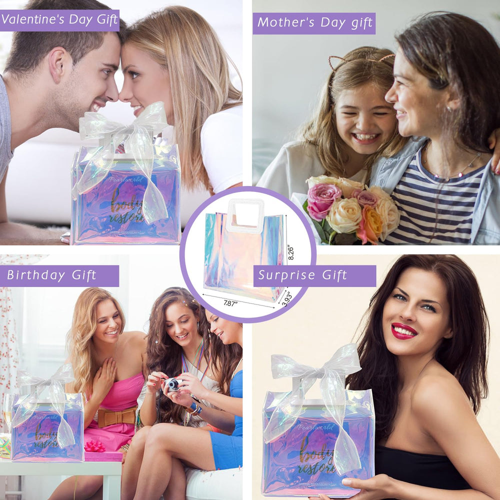 Huile de bain PearlWorld nourrissante et parfumée pour l’instant spa.