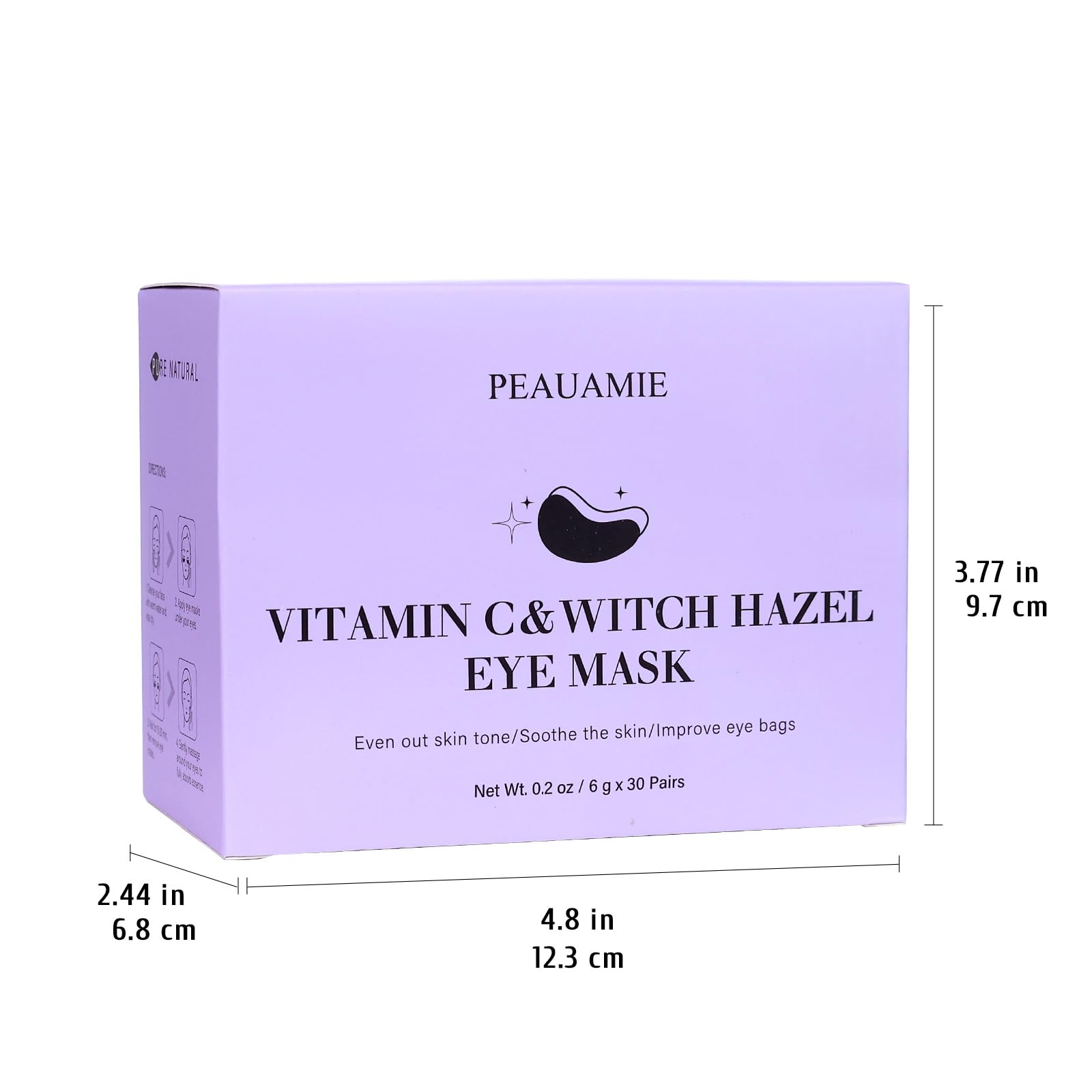 Moment de froid apaisant avec Peauamie sur la zone délicate des yeux.