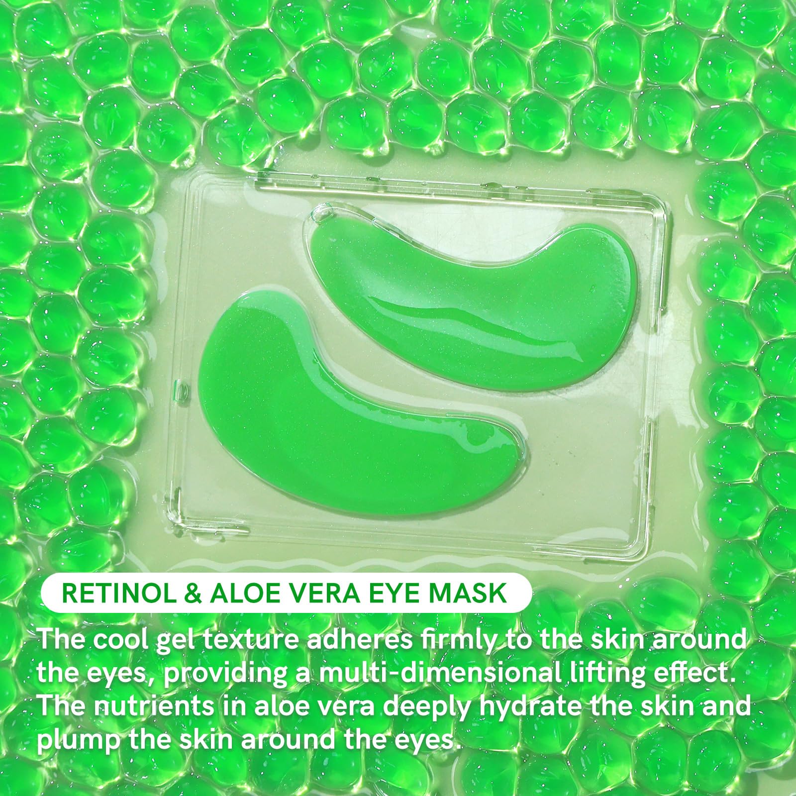 Hydratation douce des yeux avec Patchs Peauamie pour cernes