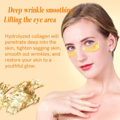 PEAUAMIE patchs yeux acide hyaluronique pour hydration