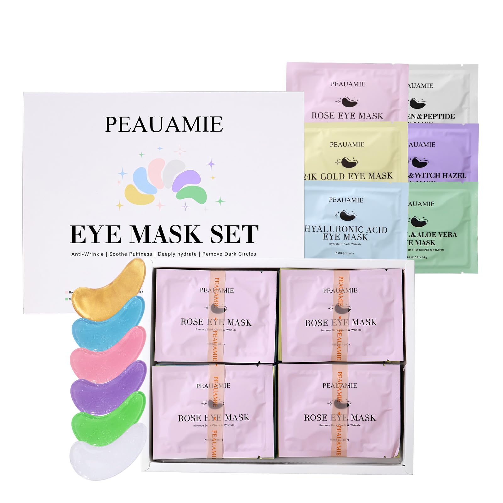 PEAUAMIE patchs yeux utilisation simple et efficace