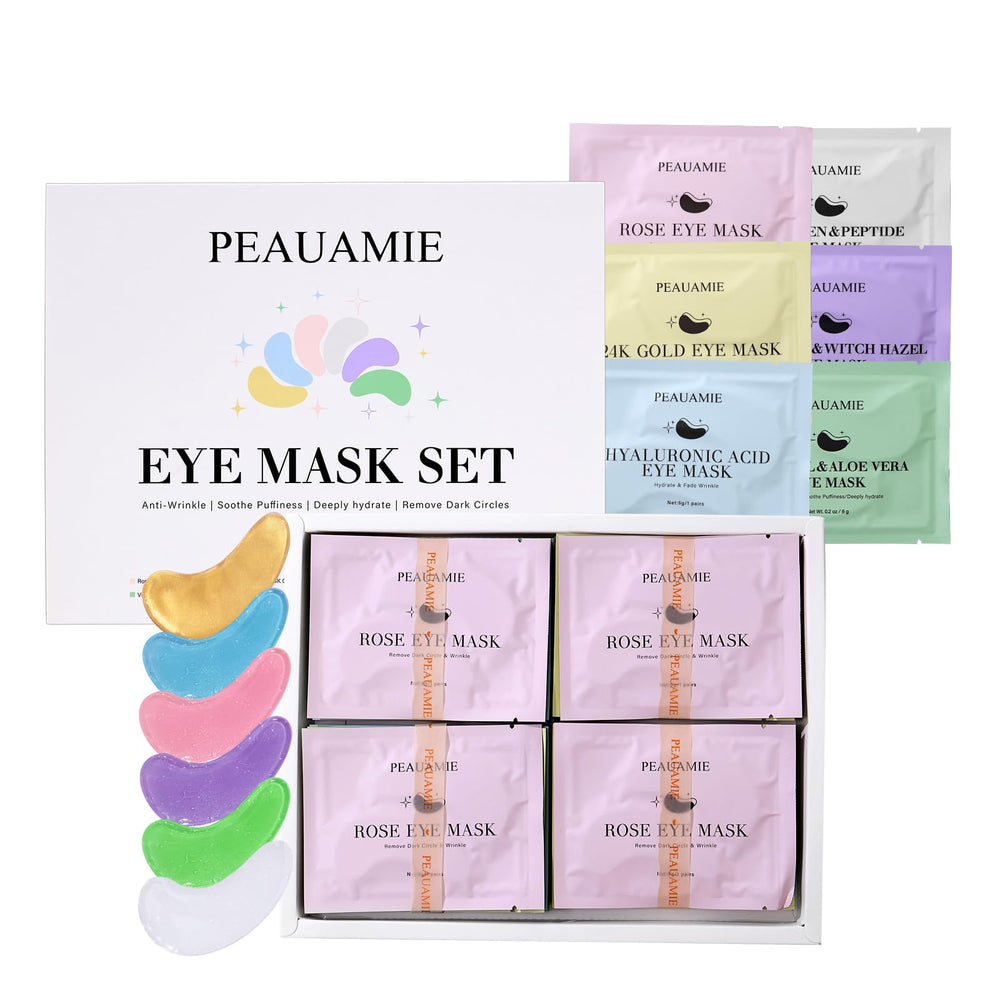 PEAUAMIE patchs yeux utilisation simple et efficace