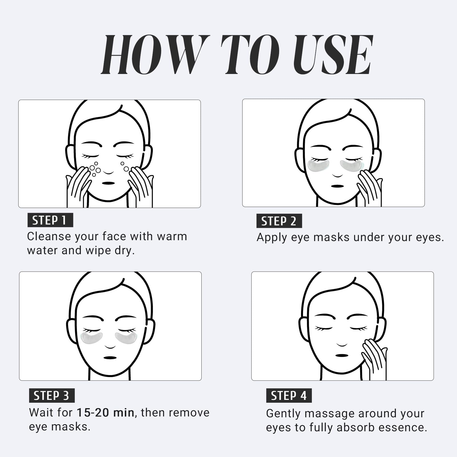 Soin contour yeux Peauamie doux et efficace.