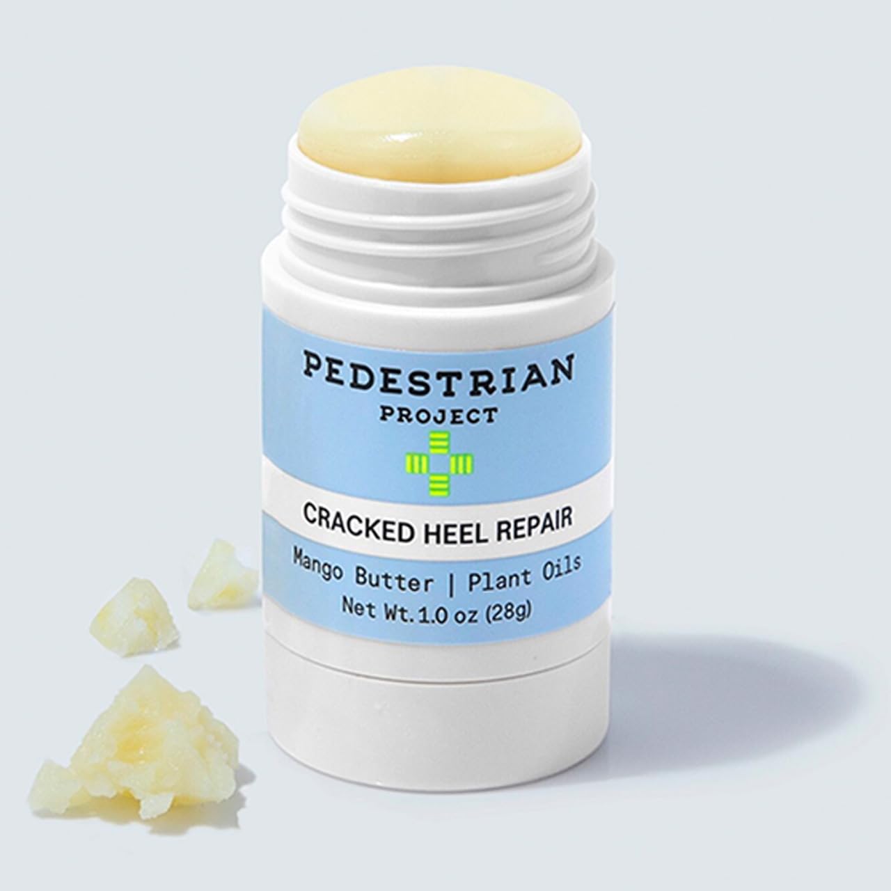 Pedestrian Project appliquer quotidien pieds — soin ciblé pour talons abîmés.