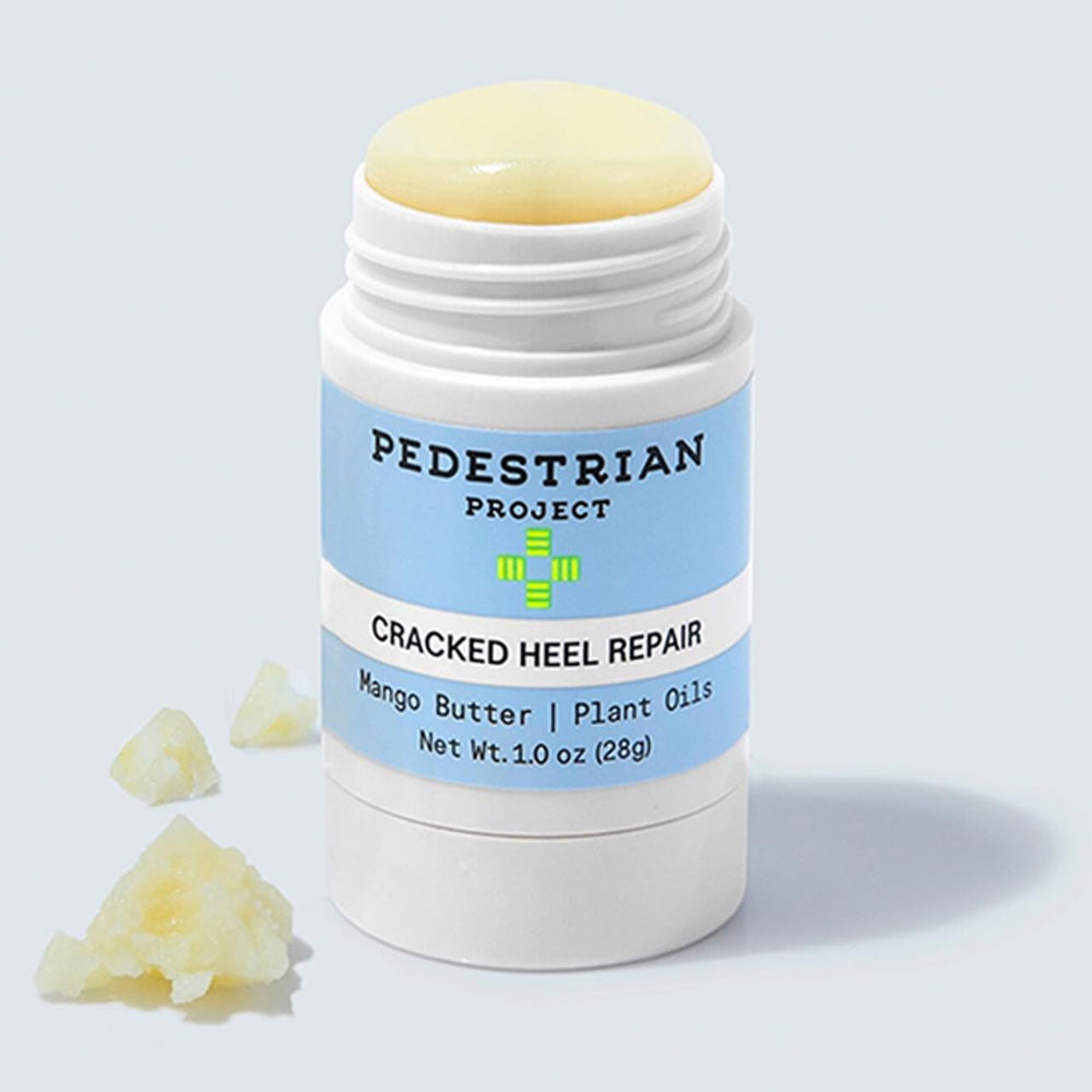 Pedestrian Project appliquer quotidien pieds — soin ciblé pour talons abîmés.