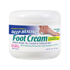 Pedifix Crème Pieds, bouteille 4 oz : hydratation intense pour pieds secs