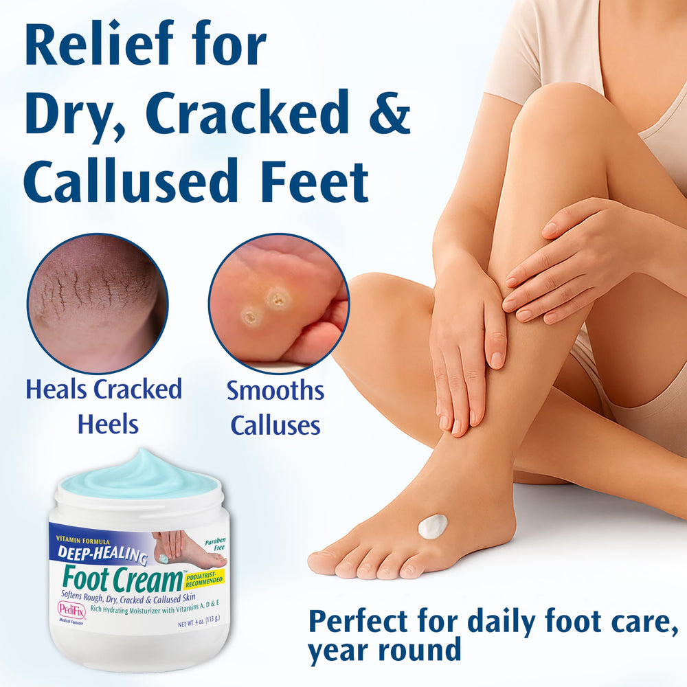 Pedifix Crème Pieds, soin doux pour pieds sensibles