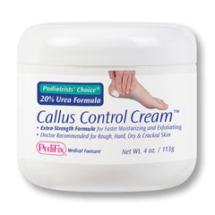 Pedifix Crème Pieds Urée 20% : bocal 4 oz pour callosités épaisses.