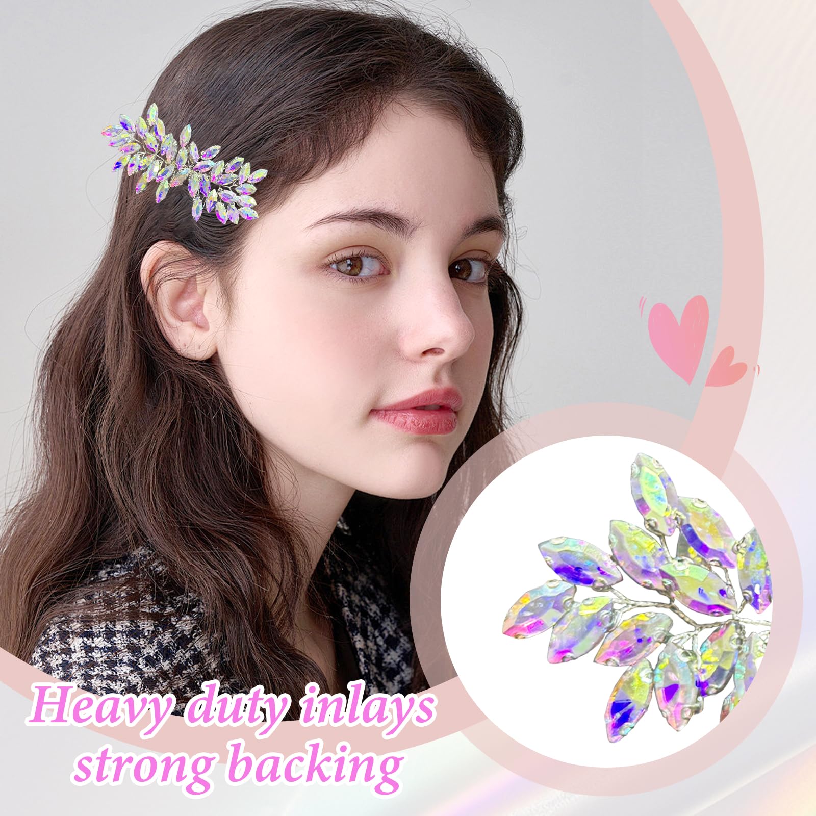 peigne-strass-scintillant-coiffure-mariage soutient discrètement les chignons et demi-queues.